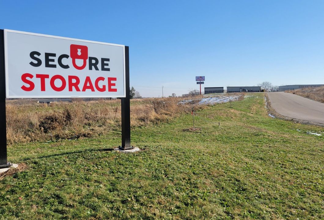 Secure Storage in Cottage Grove entrance