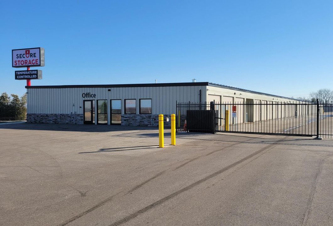 Secure Storage in Cottage Grove office entrance