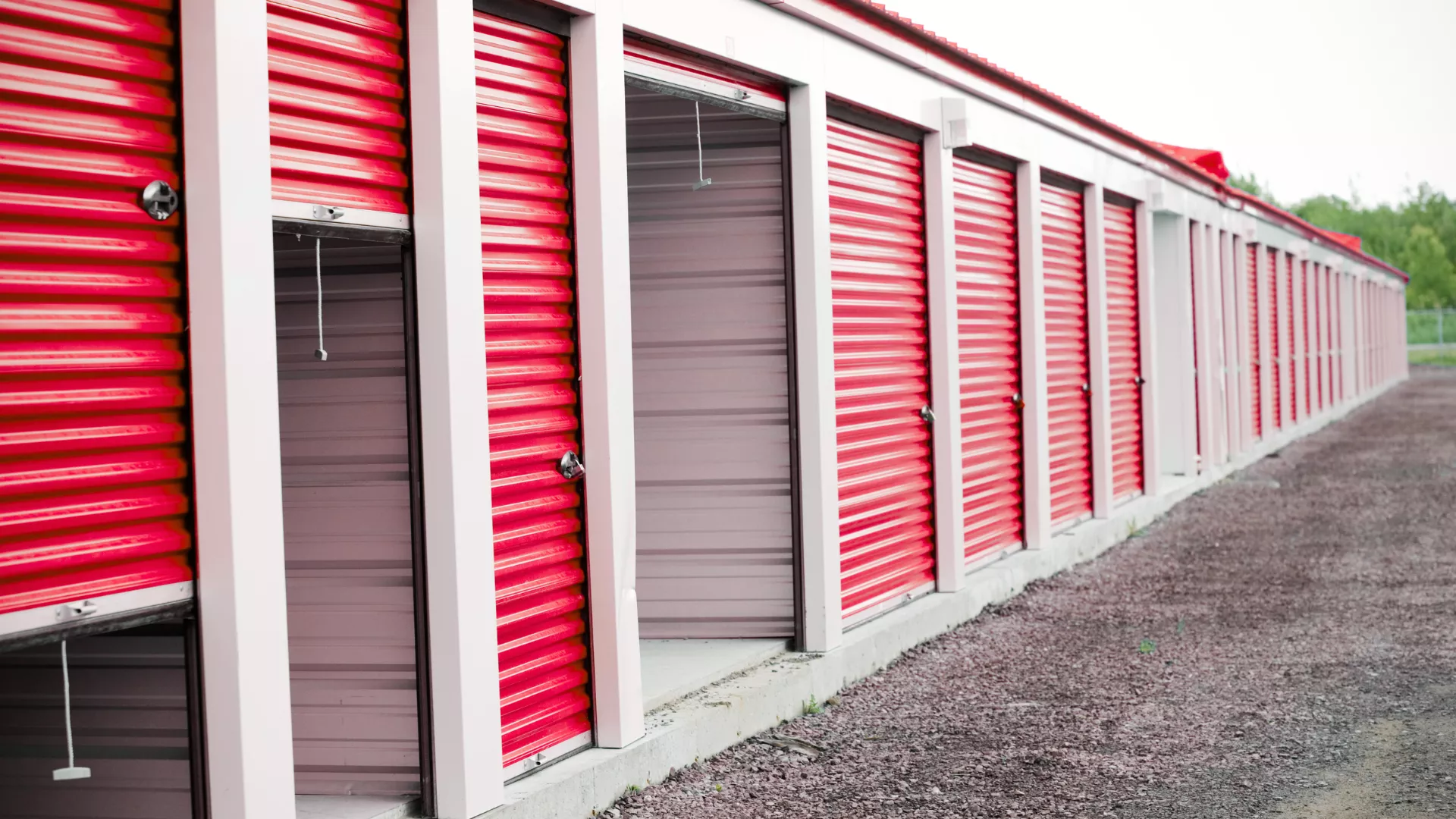 Empty Outdoor Storage